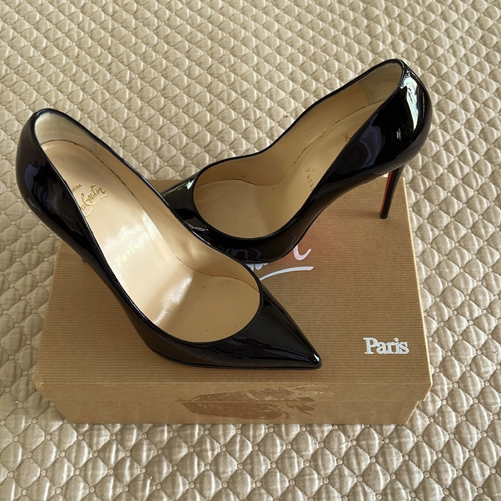 Christian louboutin pigalle 100 size 38 1/2